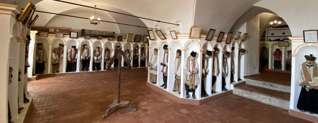 la Cripta delle Mummie di Gangi