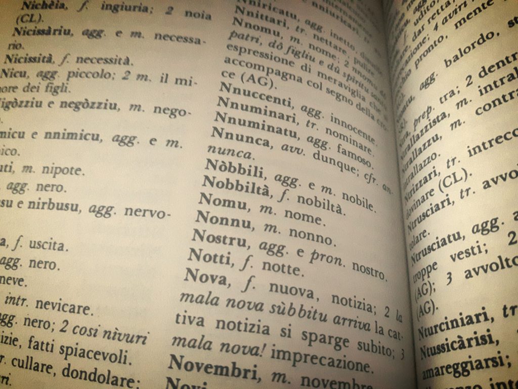 Vocabolario Siciliano