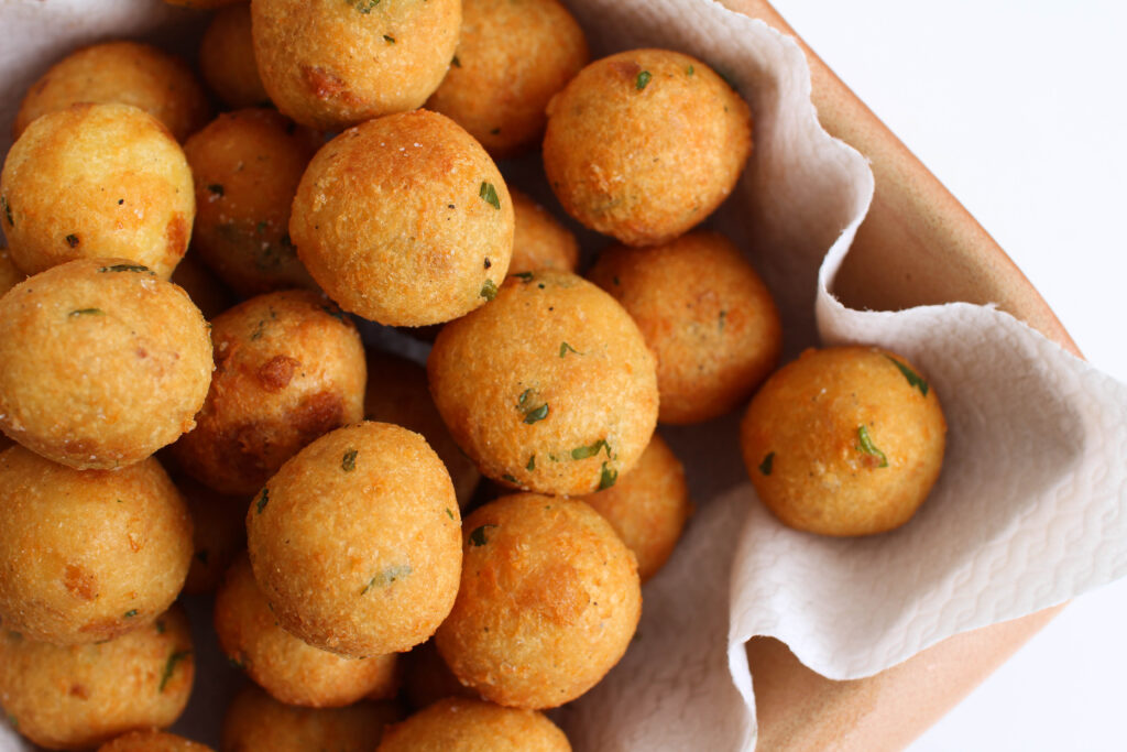 Crocchette di pane ed emmental