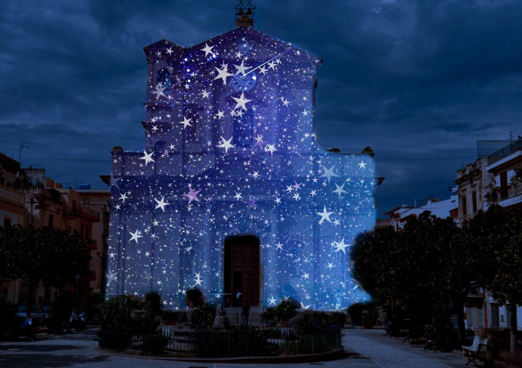 Christmas Lights in Bagheria