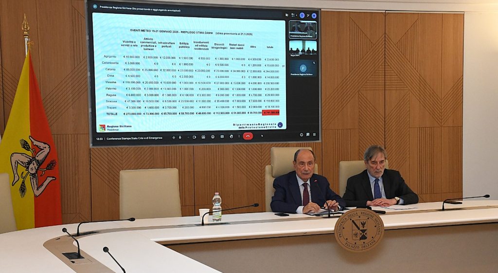 stato di emergenza maltempo Sicilia