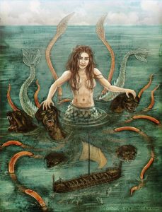 leggenda di Scilla e Cariddi