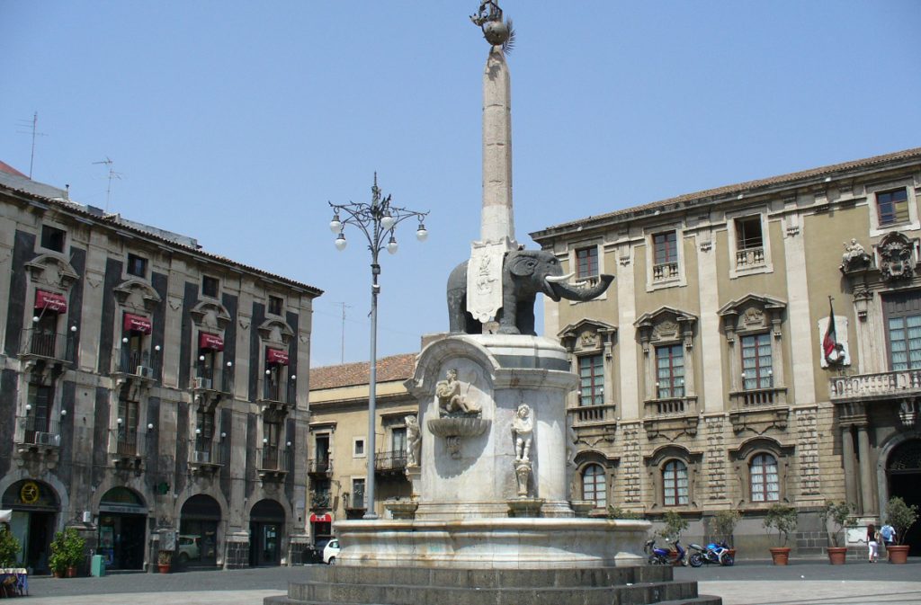 Fontana dell’Elefante Catania