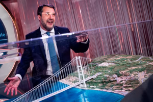 Ponte sullo Stretto Salvini