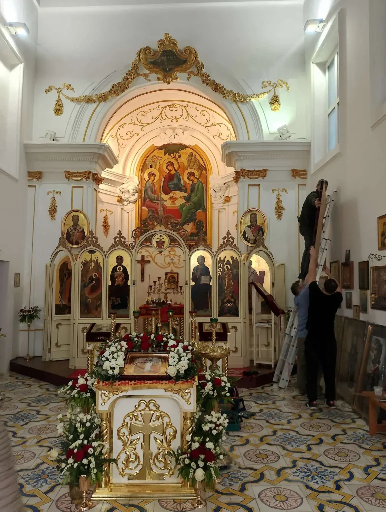chiesa russa ortodossa a Palermo