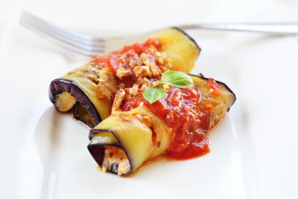 involtini di melanzane alla siciliana