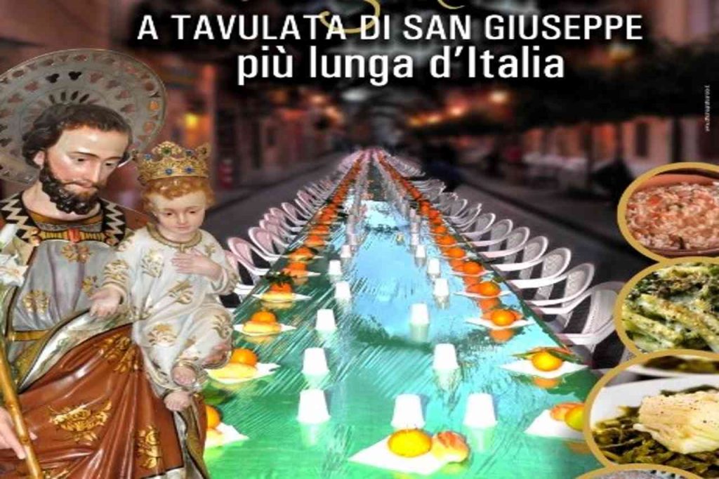 tavolata di San Giuseppe Lascari