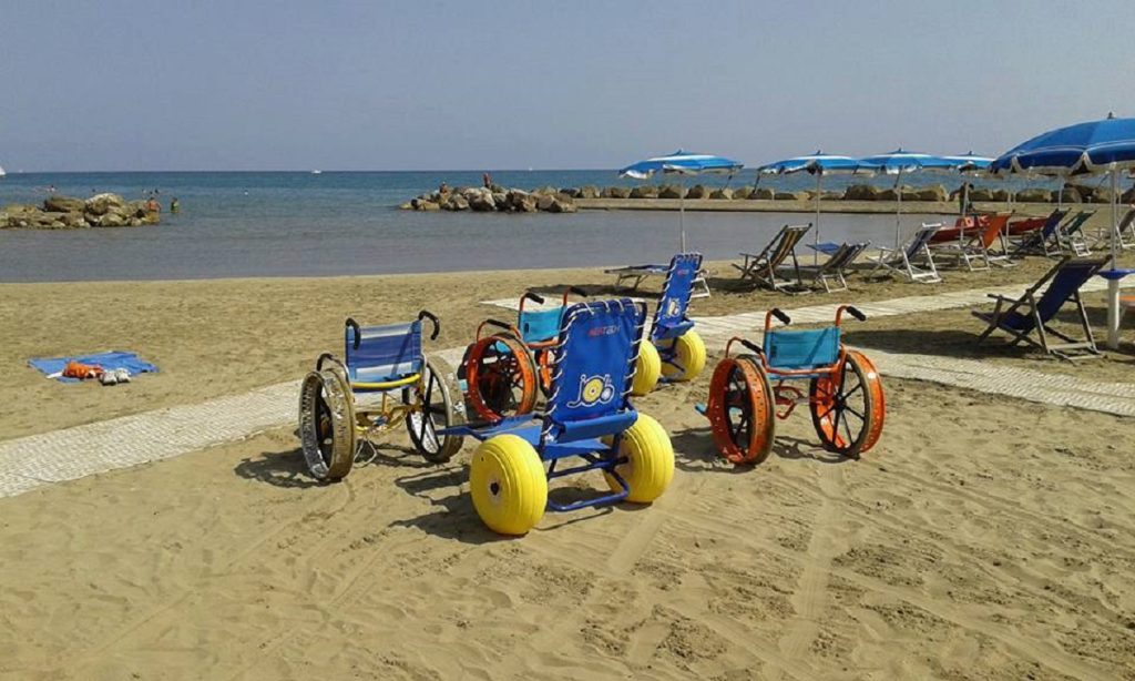 accesso mare disabilità Sicilia