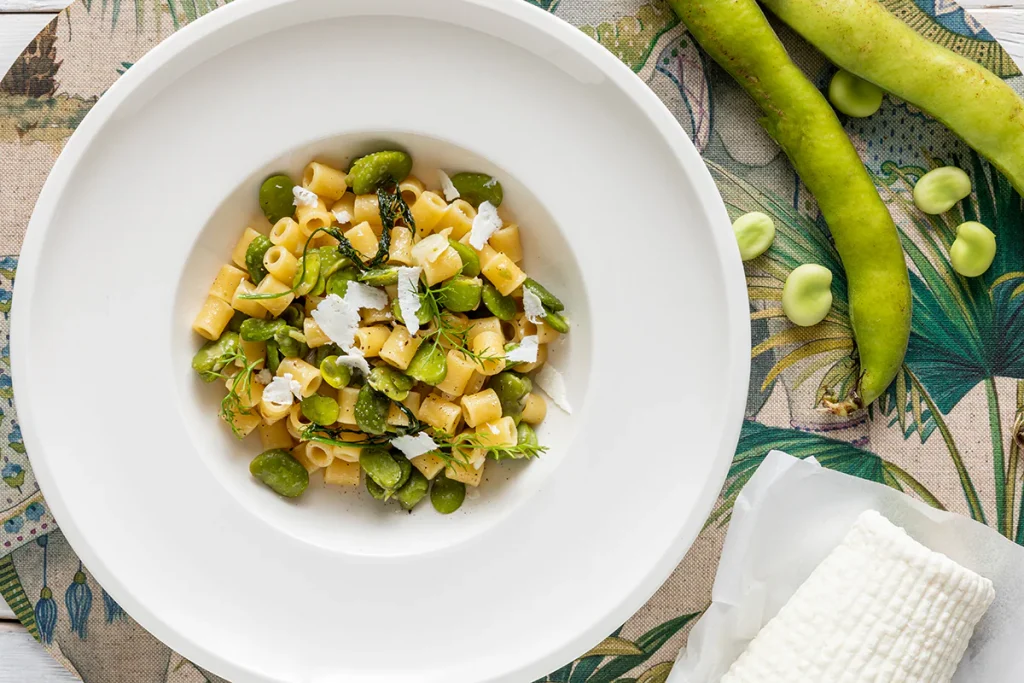 Pasta con le fave ricetta siciliana