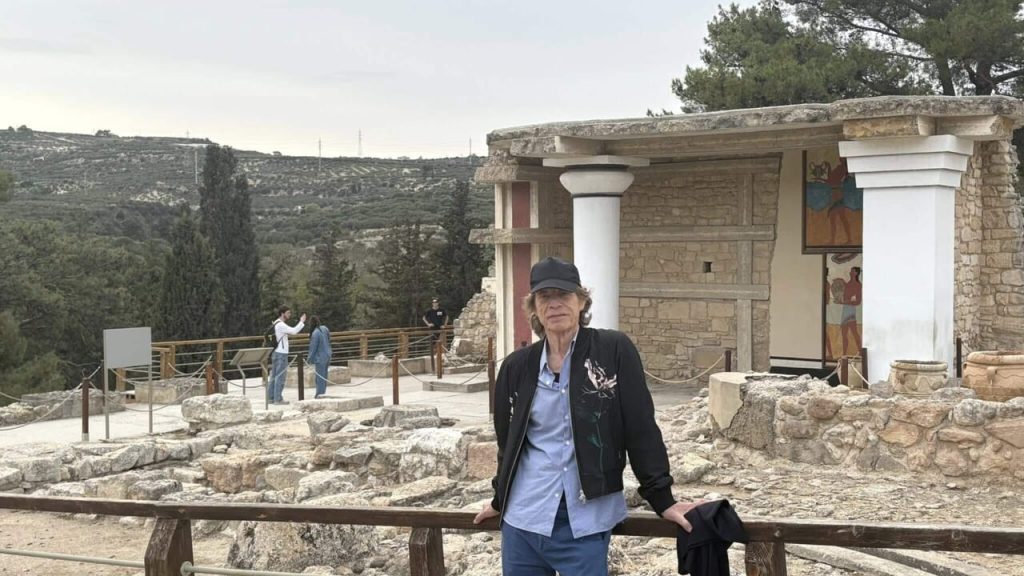 Mick Jagger in Sicilia