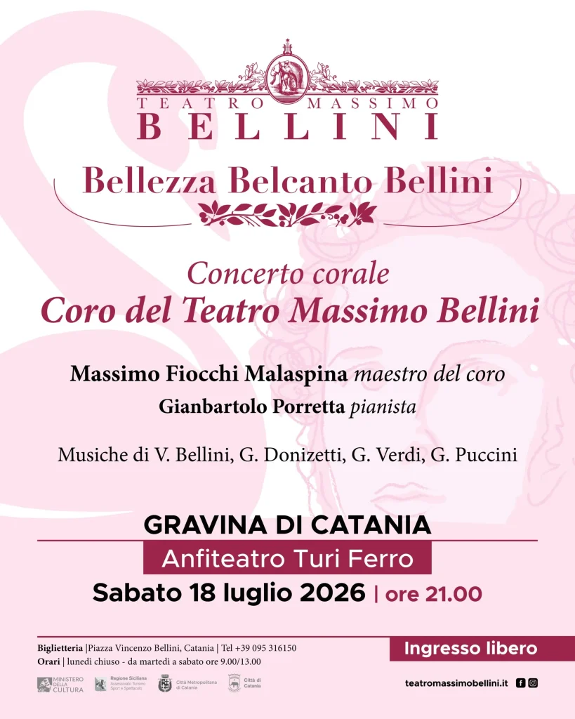 concerti Teatro Bellini Gravina di Catania