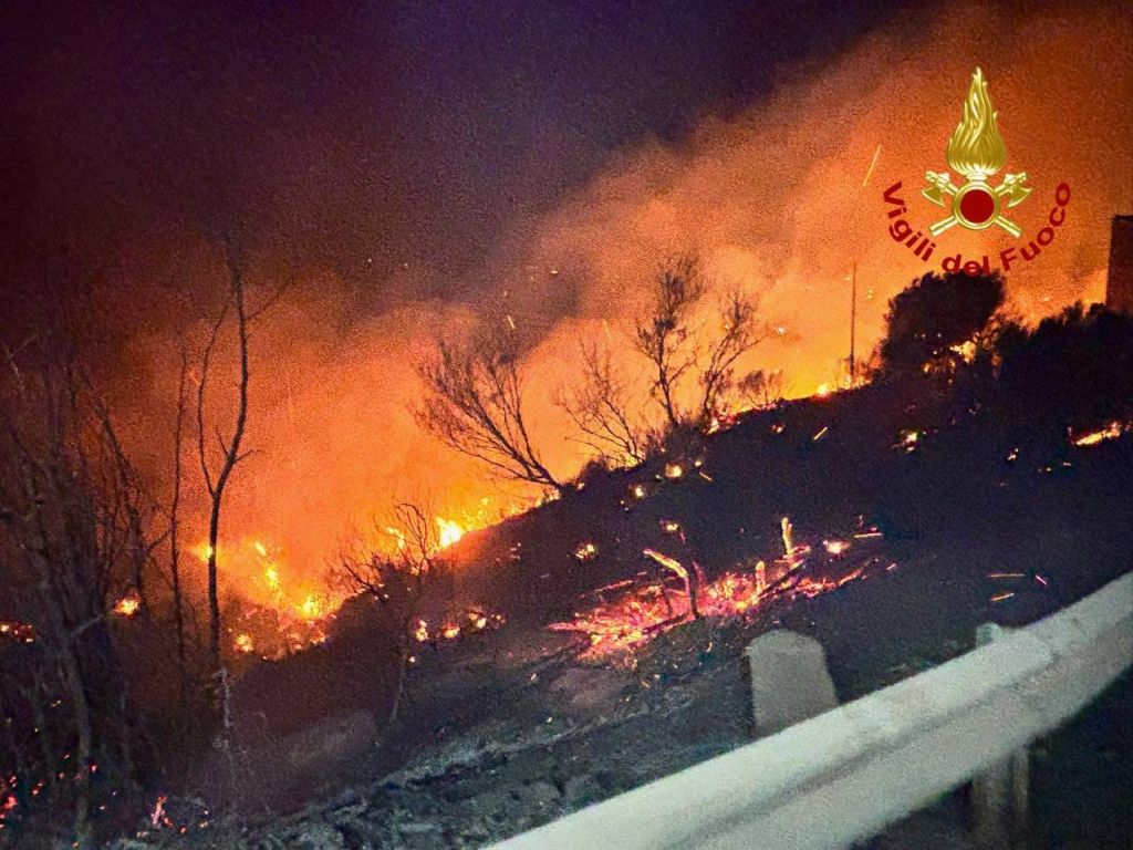 incendi in Sicilia