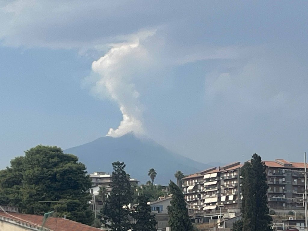 Etna voli Catania oggi