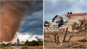 Tornado nel Trapanese